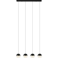 Moderne 4-lichts hanglamp met LED 3-standen dimbaar>Straluma Online