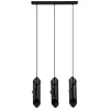 Moderne 3-lichts hanglamp zwart metaal>Straluma Clearance