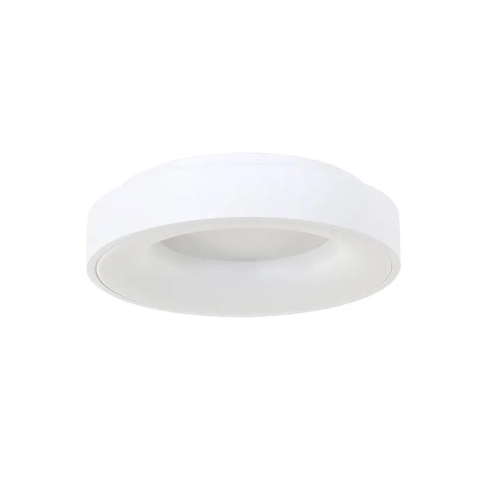 Moderne plafondlamp wit met geïntegreerd LED>Straluma Best
