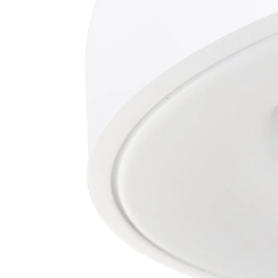 Moderne plafondlamp wit met geïntegreerd LED>Straluma Best