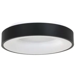 Moderne plafondlamp zwart met geïntegreerd LED>Straluma Best