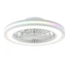 Moderne plafondventilator wit inclusief LED en color>Straluma Discount