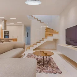 Moderne plafondventilator inclusief dimbaar LED klein></noscript>Straluma Discount