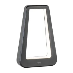 Moderne tafellamp batterij zwart oplaadbaar IP65>Straluma