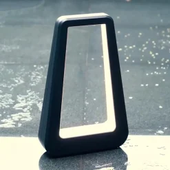 Moderne tafellamp batterij zwart oplaadbaar IP65><noscript><img width=