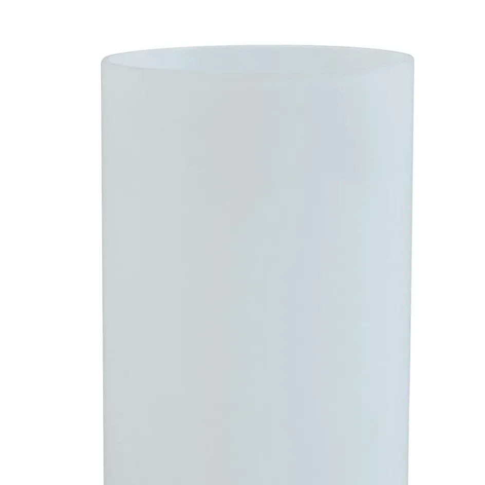 Moderne tafellamp Oblica zuil nikkel>Straluma Online