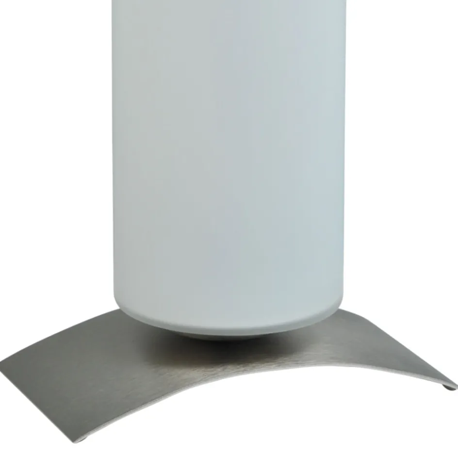 Moderne tafellamp Oblica zuil nikkel>Straluma Sale