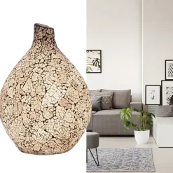 Moderne tafellamp wit glas met zwart><noscript><img width=