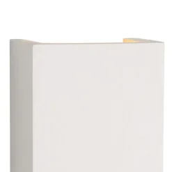 Moderne wandlamp hoogwaardig gips rechthoek><noscript><img width=