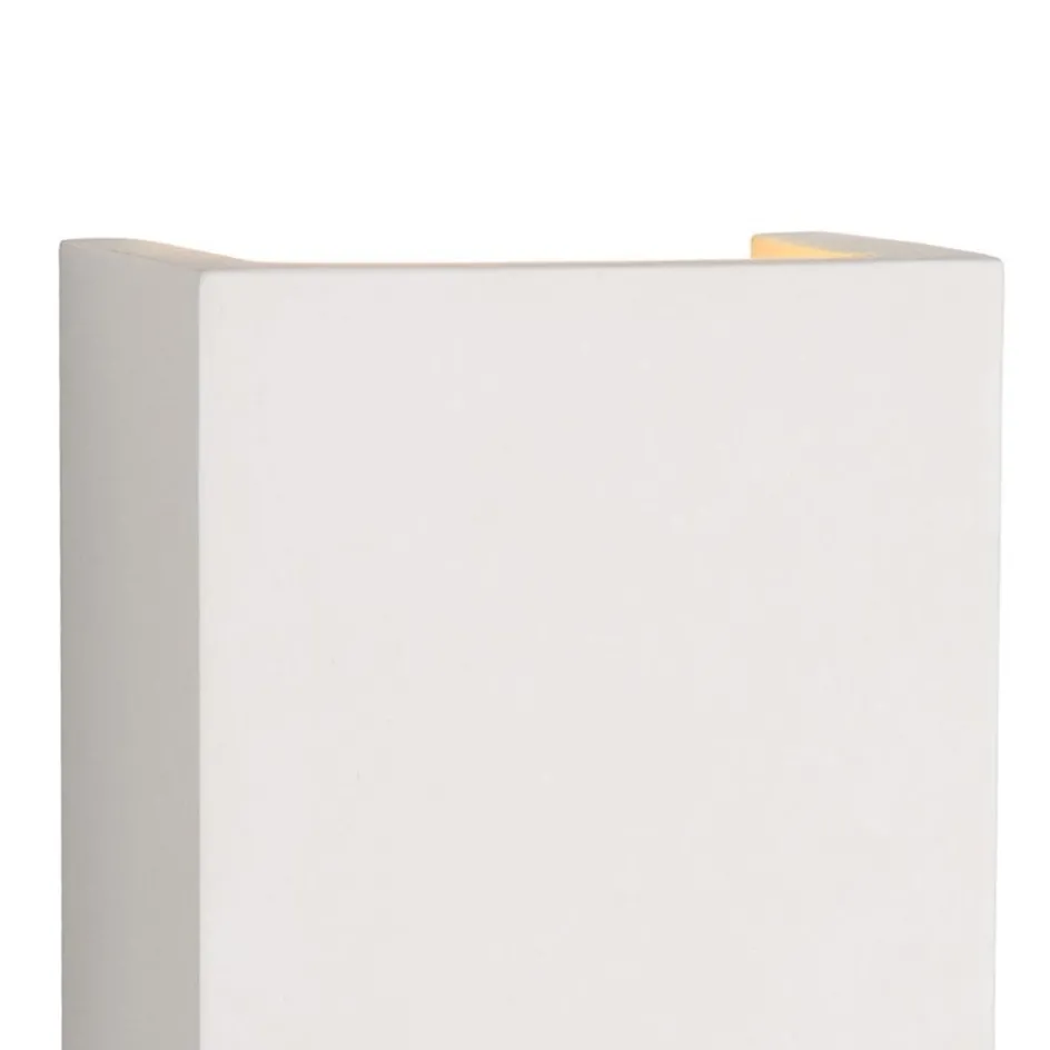 Moderne wandlamp hoogwaardig gips rechthoek>Straluma Hot