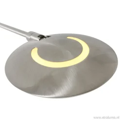 Moderne wandlamp staal met dimbaar LED><noscript><img width=