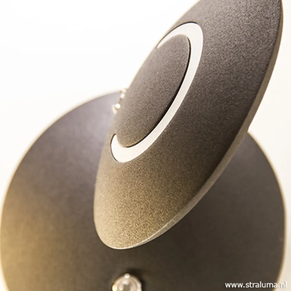 Moderne wandlamp Zenith LED zwart>Straluma