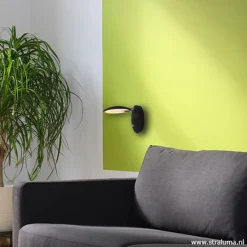 Moderne wandlamp Zenith LED zwart><noscript><img width=