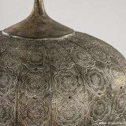 Oosterse hanglamp Emine bruin/goud metaal><noscript><img width=