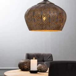 Oosterse hanglamp Emine goud/bruin><noscript><img width=
