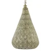 Oosterse hanglamp kegel goud groot>Straluma New
