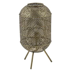 Oosterse vloer/tafellamp op pootjes goud>Straluma Discount