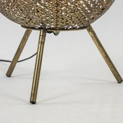 Oosterse vloer/tafellamp op pootjes goud><noscript><img width=