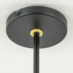 Opbouwspot 1-lichts zwart/brass GU10 mini><noscript><img width=