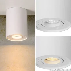 Opbouwspot tube wit gu10><noscript><img width=