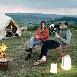 Oplaadbare buitenlamp IP44 grijs><noscript><img width=