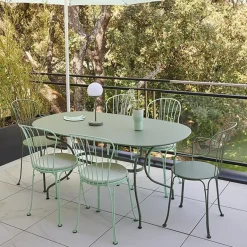 Oplaadbare buitenlamp tafel groen IP44><noscript><img width=