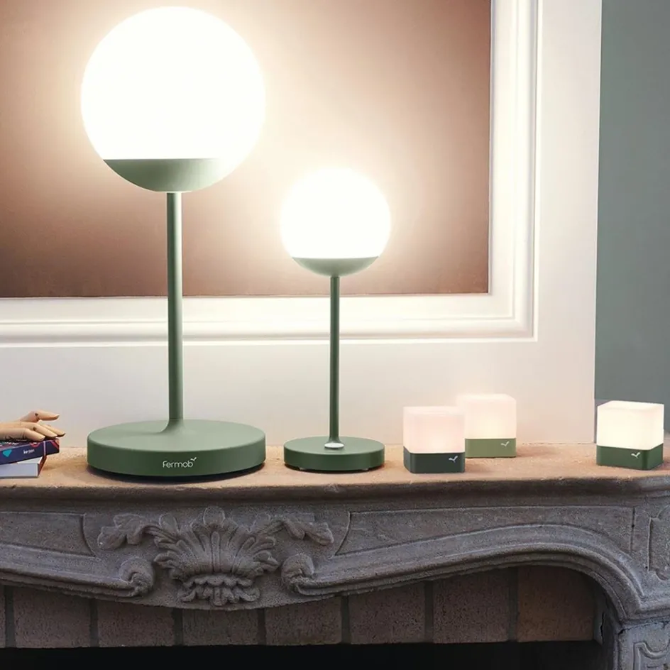 Oplaadbare buitenlamp tafel groen IP44>Straluma Hot