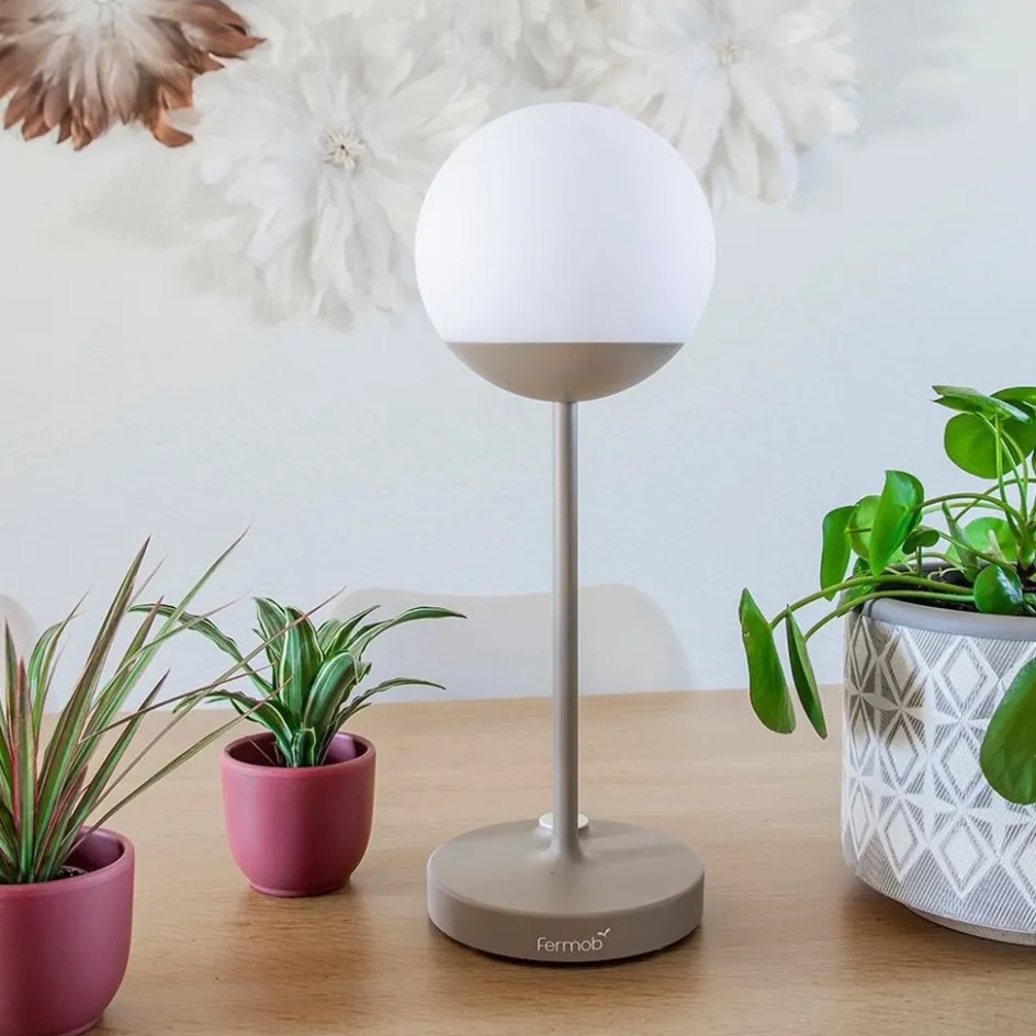 Oplaadbare buitenlamp tafel grijs IP44>Straluma Best