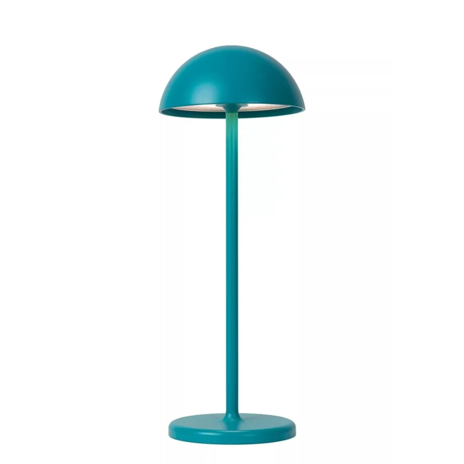 Oplaadbare LED buitenlamp op batterij turquoise>Straluma Sale