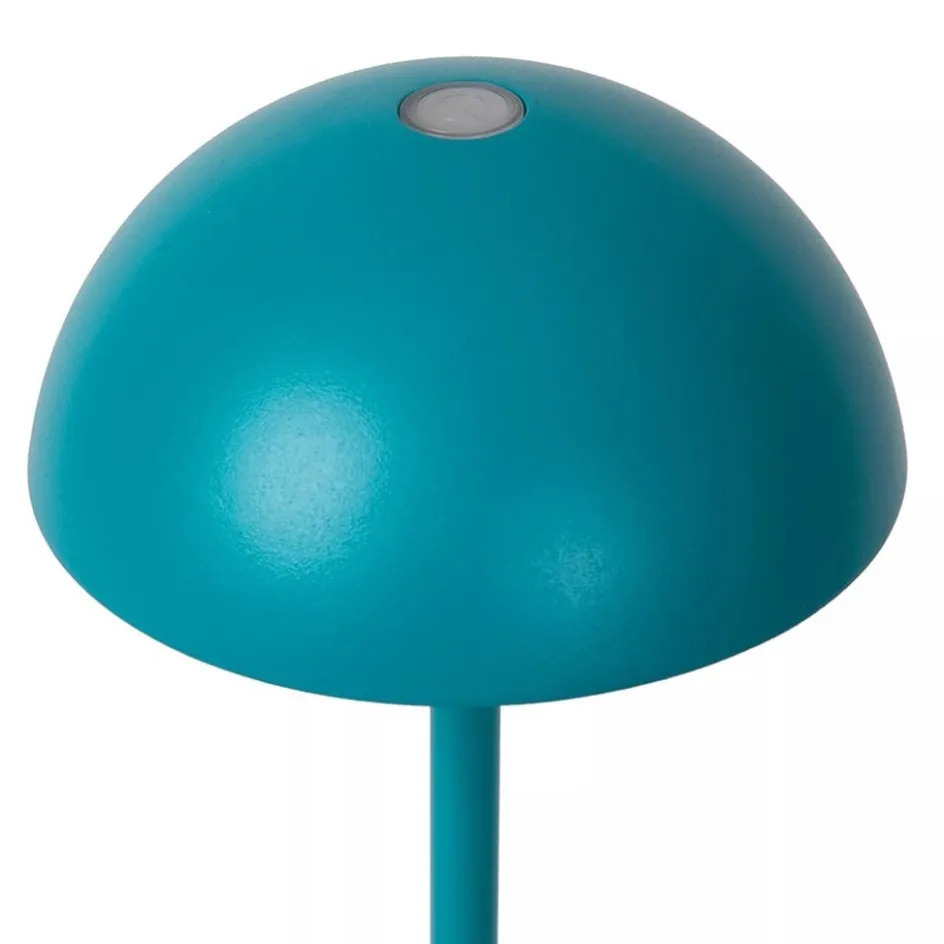 Oplaadbare LED buitenlamp op batterij turquoise>Straluma Sale