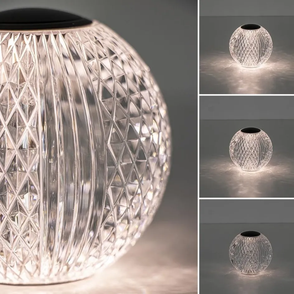 Oplaadbare LED tafellamp diamant>Straluma Outlet