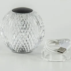 Oplaadbare LED tafellamp diamant><noscript><img width=