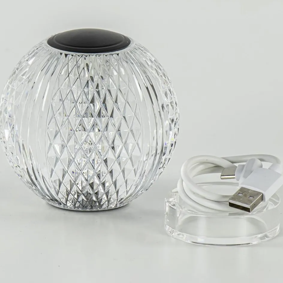 Oplaadbare LED tafellamp diamant>Straluma Outlet