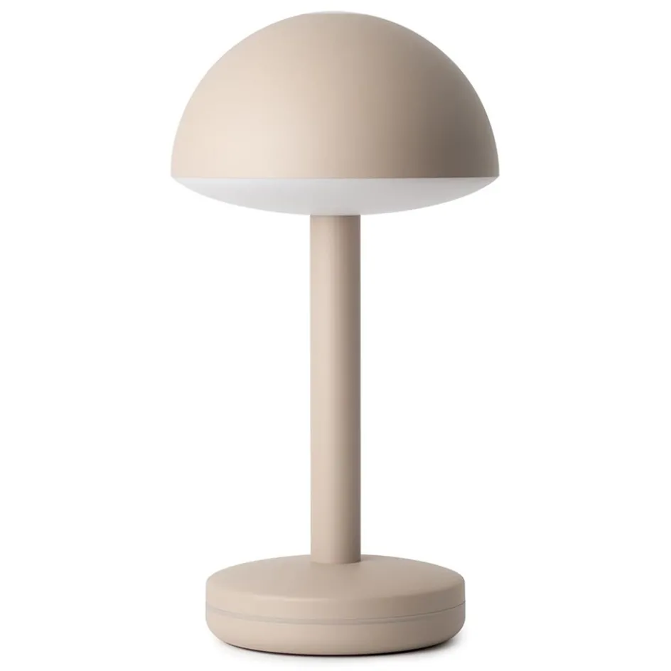 Oplaadbare LED tafellamp beige>Straluma Sale