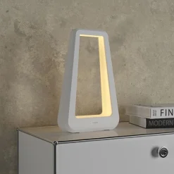 Oplaadbare tafellamp op accu wit dimbaar IP65><noscript><img width=