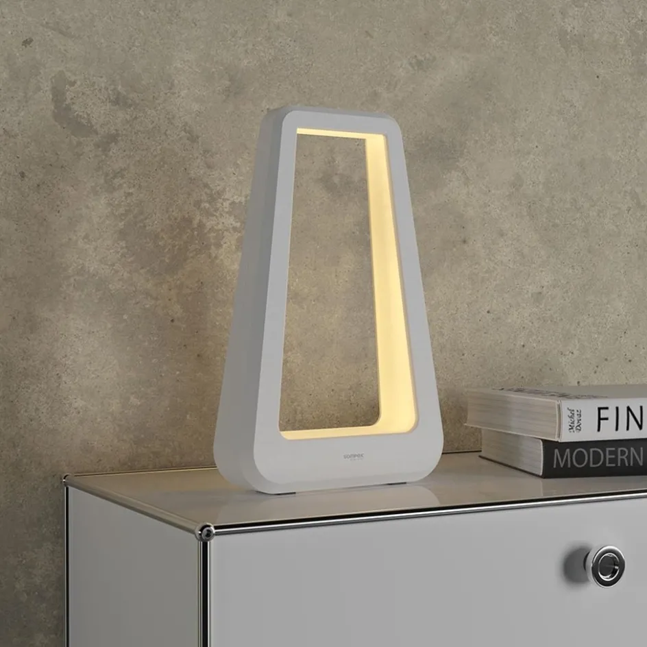 Oplaadbare tafellamp op accu wit dimbaar IP65>Straluma New