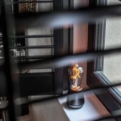 Oplaadbare tafellamp titanium met smoke lichtbron><noscript><img width=