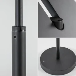 Oplaadbare up+downlighter inclusief dimbaar LED><noscript><img width=