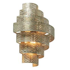 Oud zilveren wandlamp metaal excl snoer>Straluma Hot