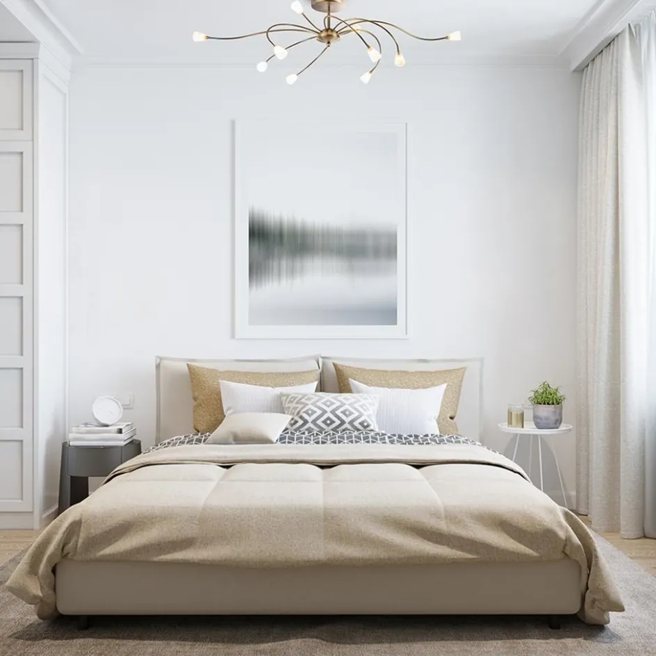 Ovale plafondlamp brons inclusief LED dim to warm>Straluma Hot