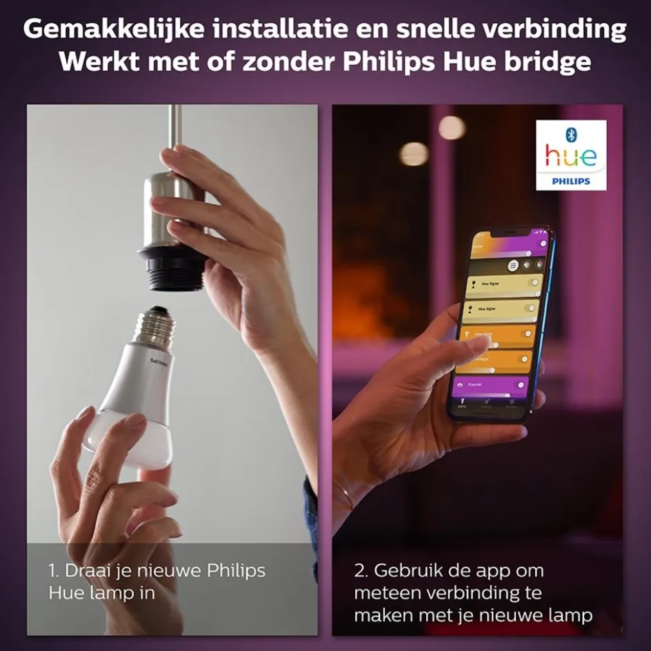 Philips Hue e27 2-pack color ambiance>Straluma Best