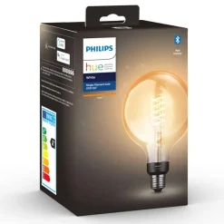 Philips Hue 7w e27 globe gold 125mm 2100k><noscript><img width=