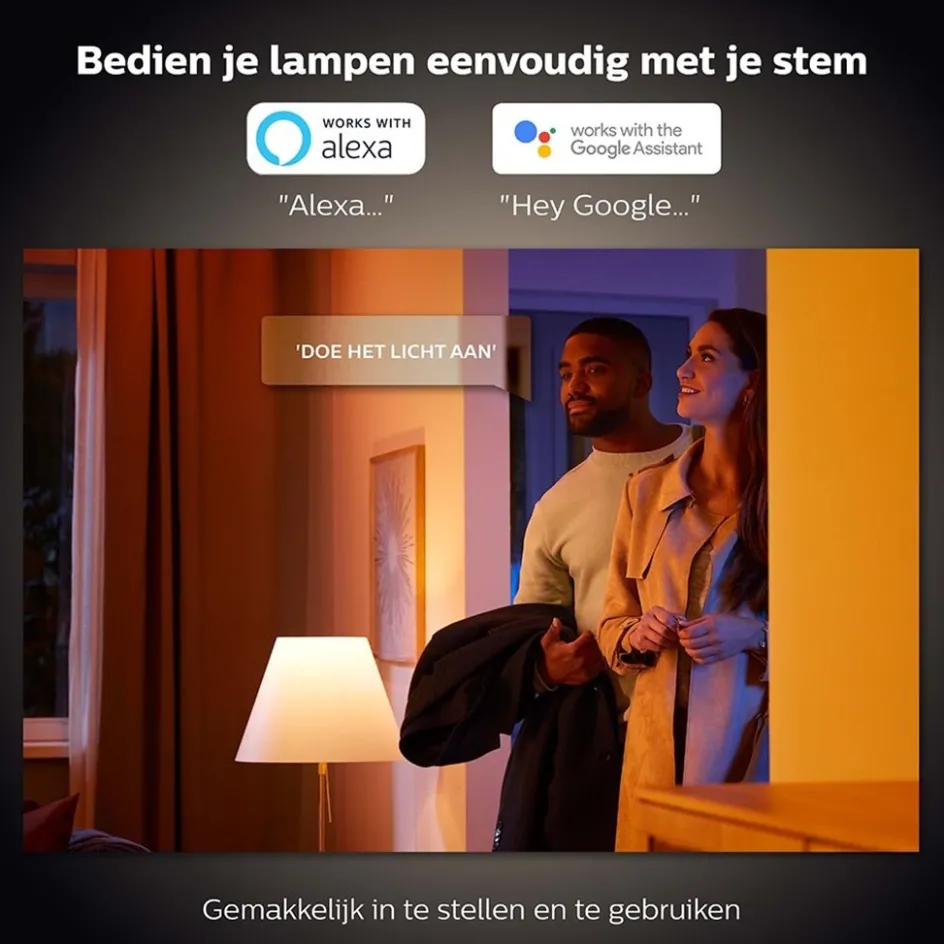 Philips Hue 8.5w e27 white ambiance BT>Straluma Discount