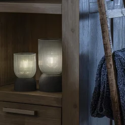 Phoebe kleine light and living tafellamp blauw-grijs op batterijen><noscript><img width=