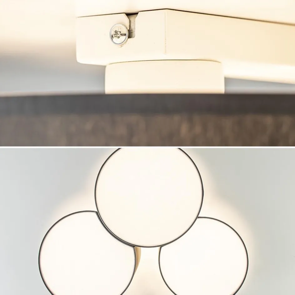 Plafondlamp 3 kappen grijs>Straluma Outlet