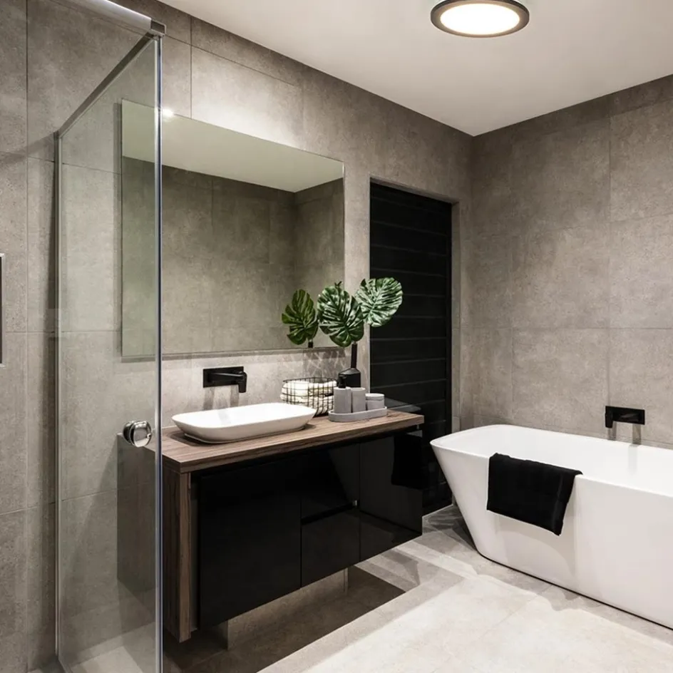 Plafondlamp Anne 26cm zwart 3-switchdim>Straluma New