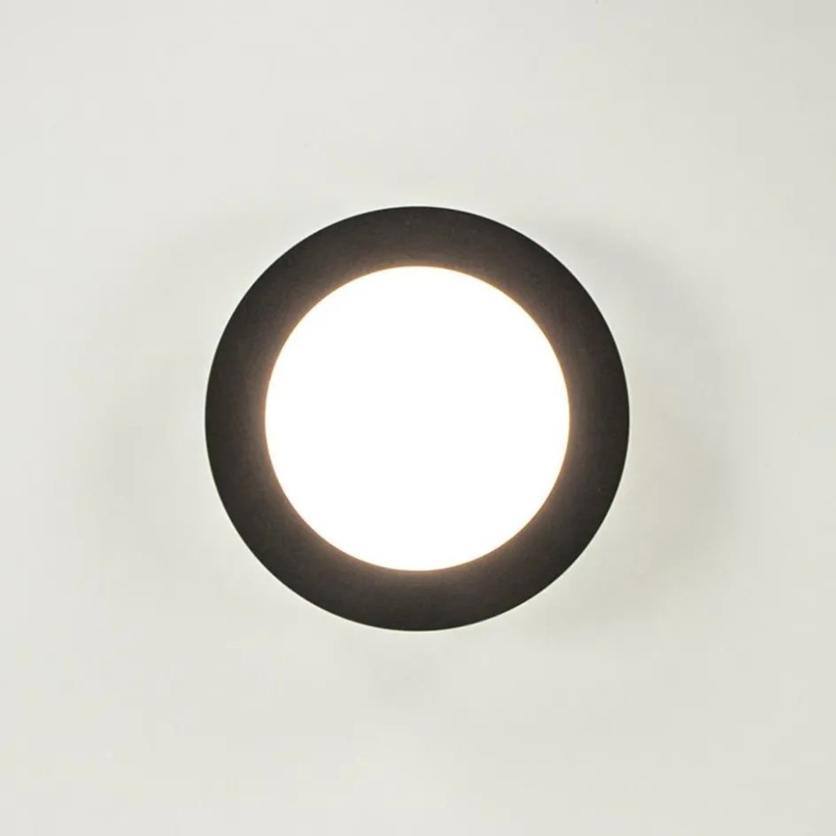 Plafondlamp Anne 17cm zwart 3-switchdim>Straluma Sale