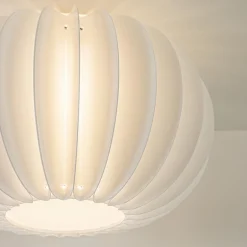 Plafondlamp Arena 40cm zwart/kap wit><noscript><img width=