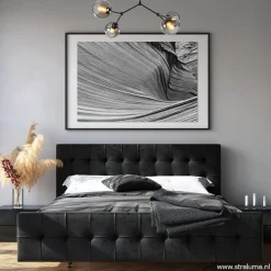 Plafondlamp 4-armen zwart+smoke bolglas></noscript>Straluma Outlet