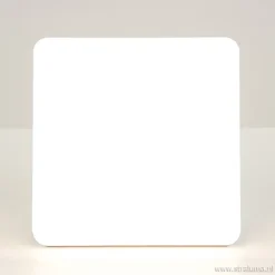 Plafondlamp Basic Square 26cm wit></noscript>Straluma Best